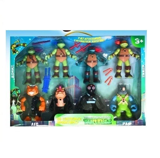 

Набор Huada Toys 0813B-1 Черепашки Нинзя (А2494)