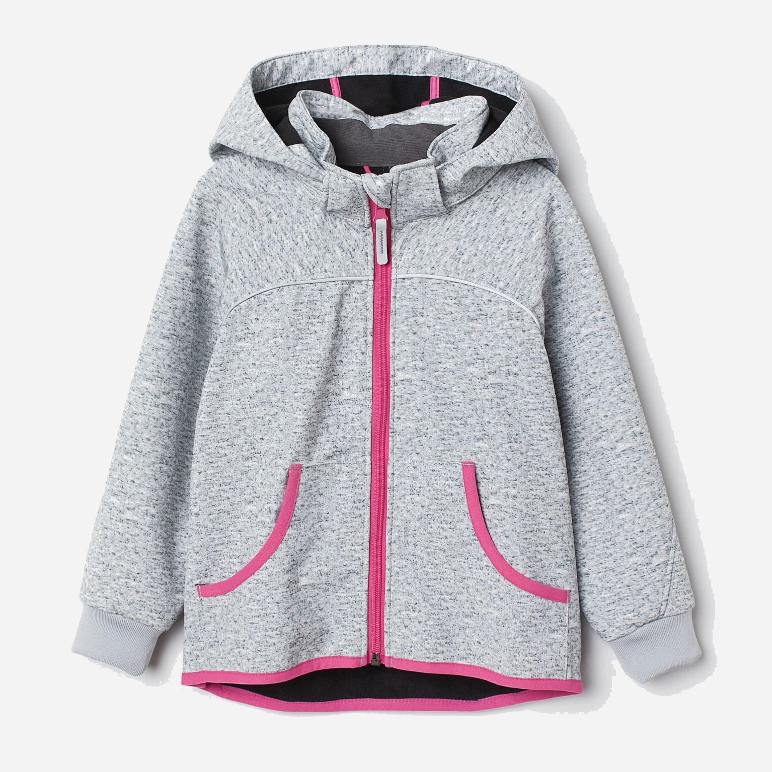 

Ветровка H&M 2807-6855119 104 см Серый меланж