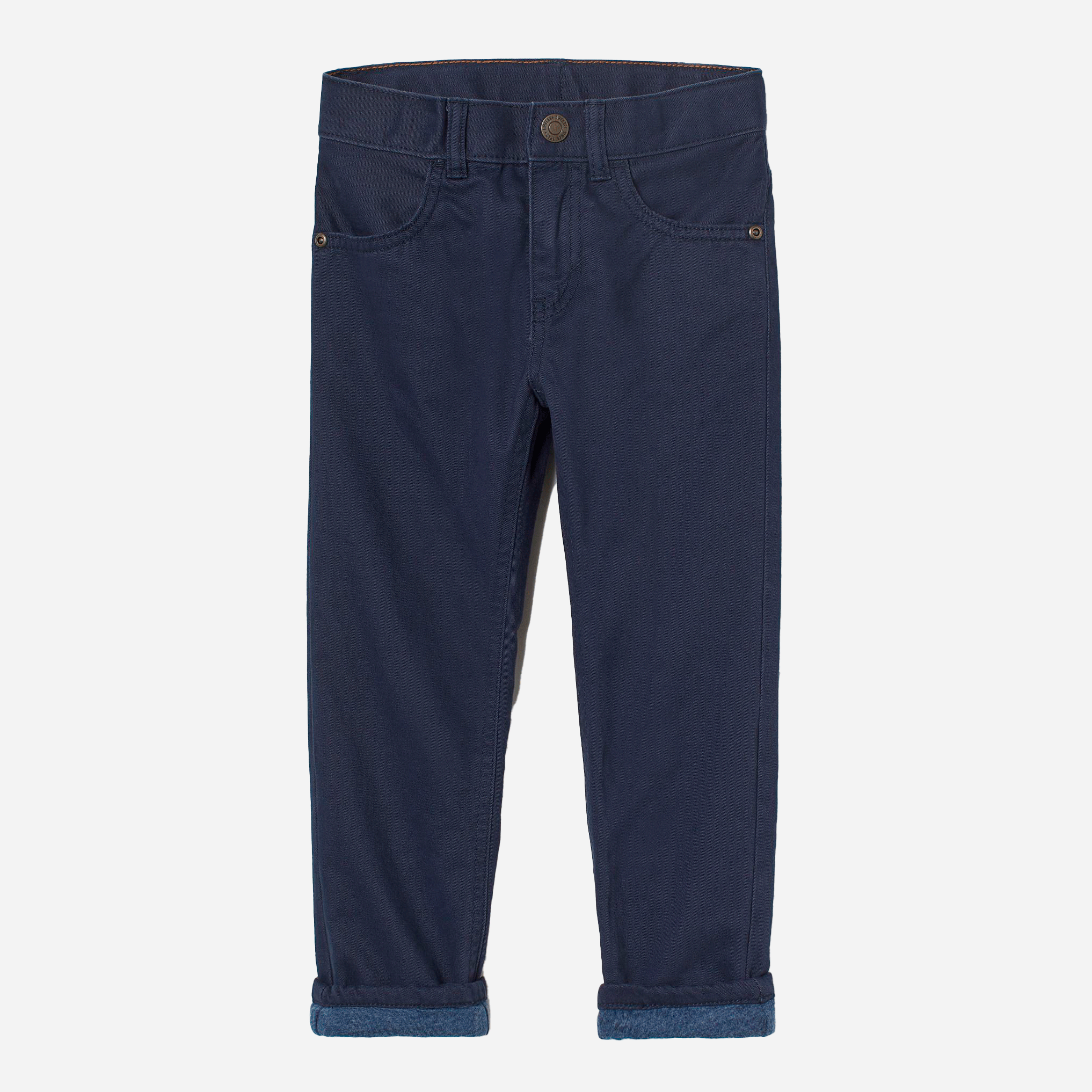 

Брюки H&M 607-8779332 104 см Темно-синие