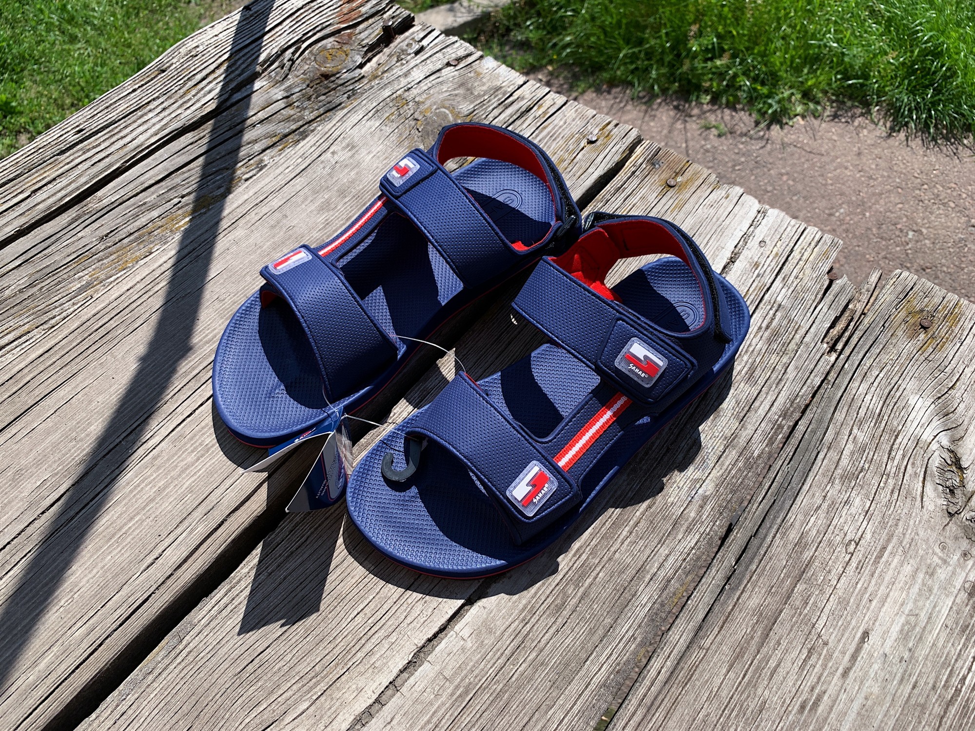 

Сандалии на липучке SAHAB SH 21-026M 47 Navy синие