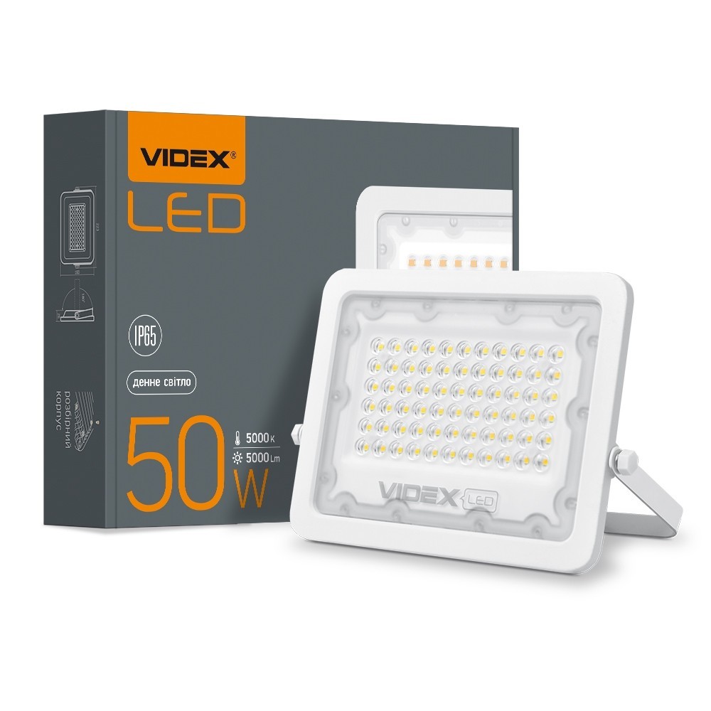 

Прожектор светодиодный LED VIDEX 50W 5000K 220V