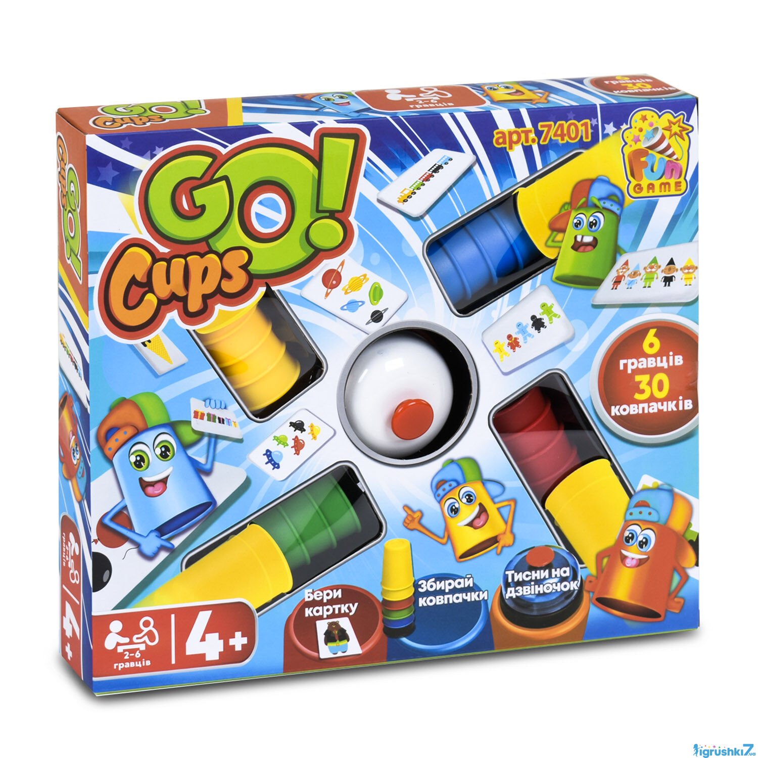 

Настольная игра Fun Game Go Cups (7401)