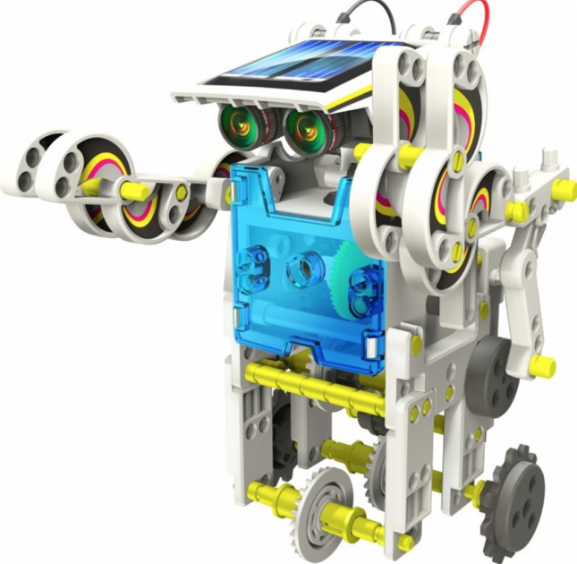 

Конструктор робот на солнечных батареях Solar Robot 13 в 1