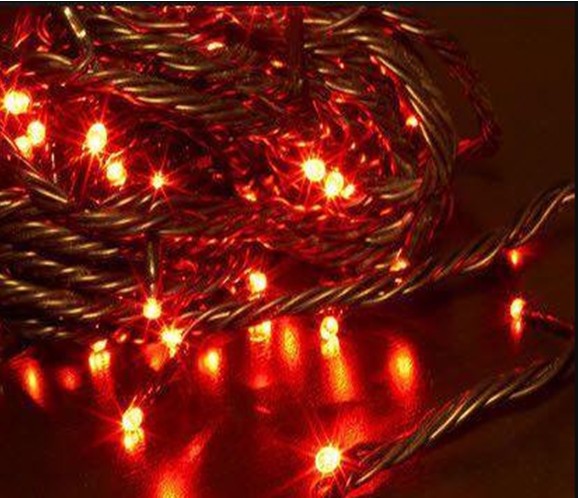 

Гирлянда LUMIER String Light 160LED 20m красный/черный провод