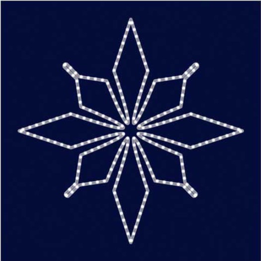 

Звезда светодиодная LZ041 Lumiere 1.1м*1.1м
