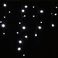 

Гирлянда мерцающая DELUX ICICLE 75 LED 2*0.7 желтый/белый провод внешняя