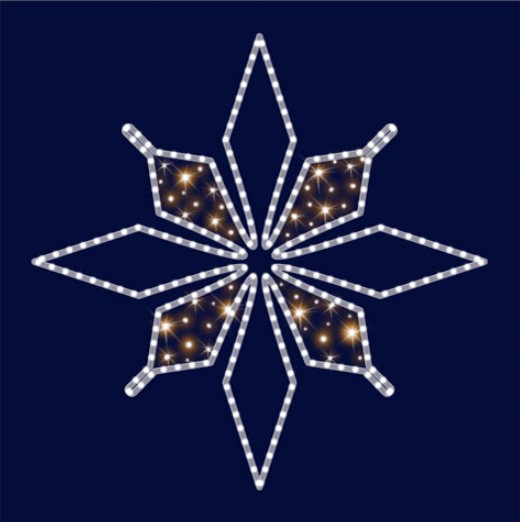 

Звезда светодиодная LZ042 Lumiere 1.1м*1.1м