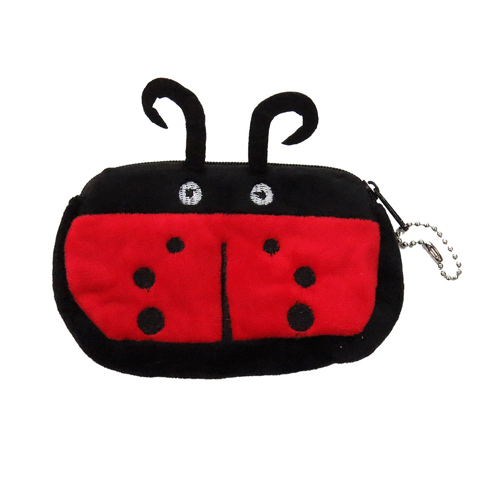 

Кошелек "Божья Коровка" My accessories Черный с красным 18298