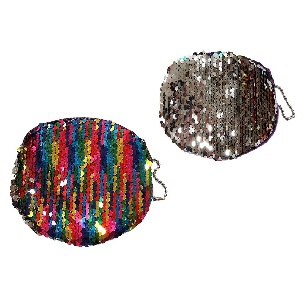 

Кошелек с двусторонними пайетками My accessories Разноцветный 18302