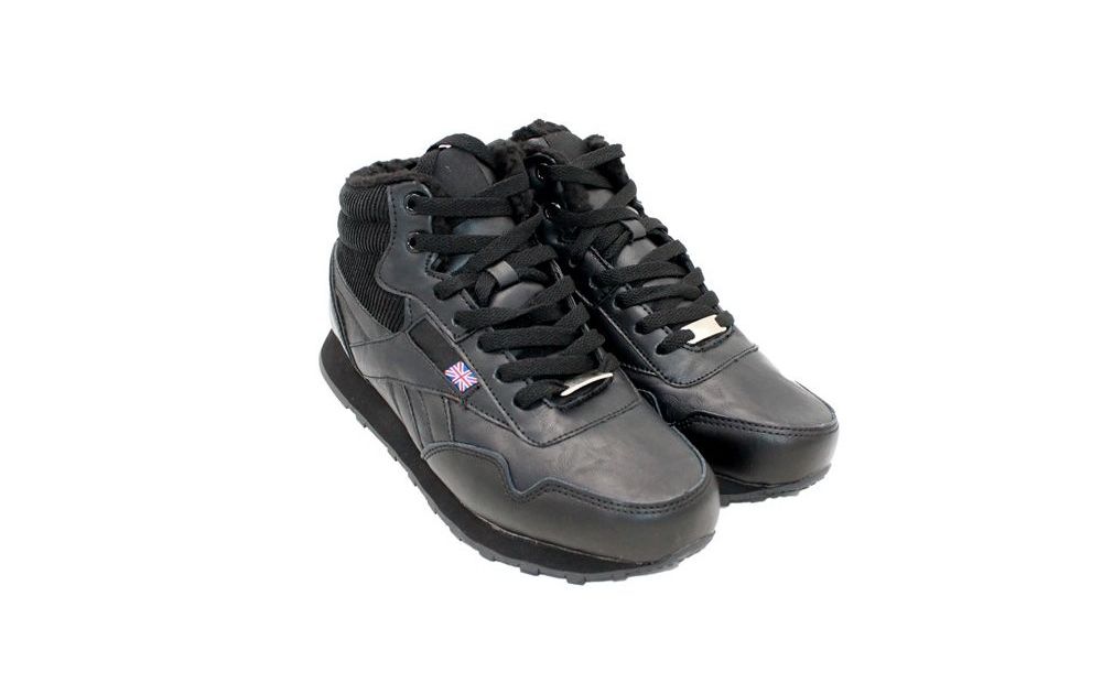 

Кроссовки Navigator чёрного цвета утеплённые. (2851-55) 38(р)