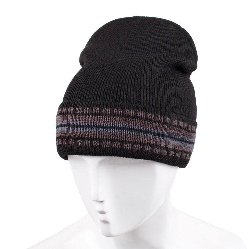 

Шапка бини Beani'qe Cheap warm One size Чёрный Коричневый
