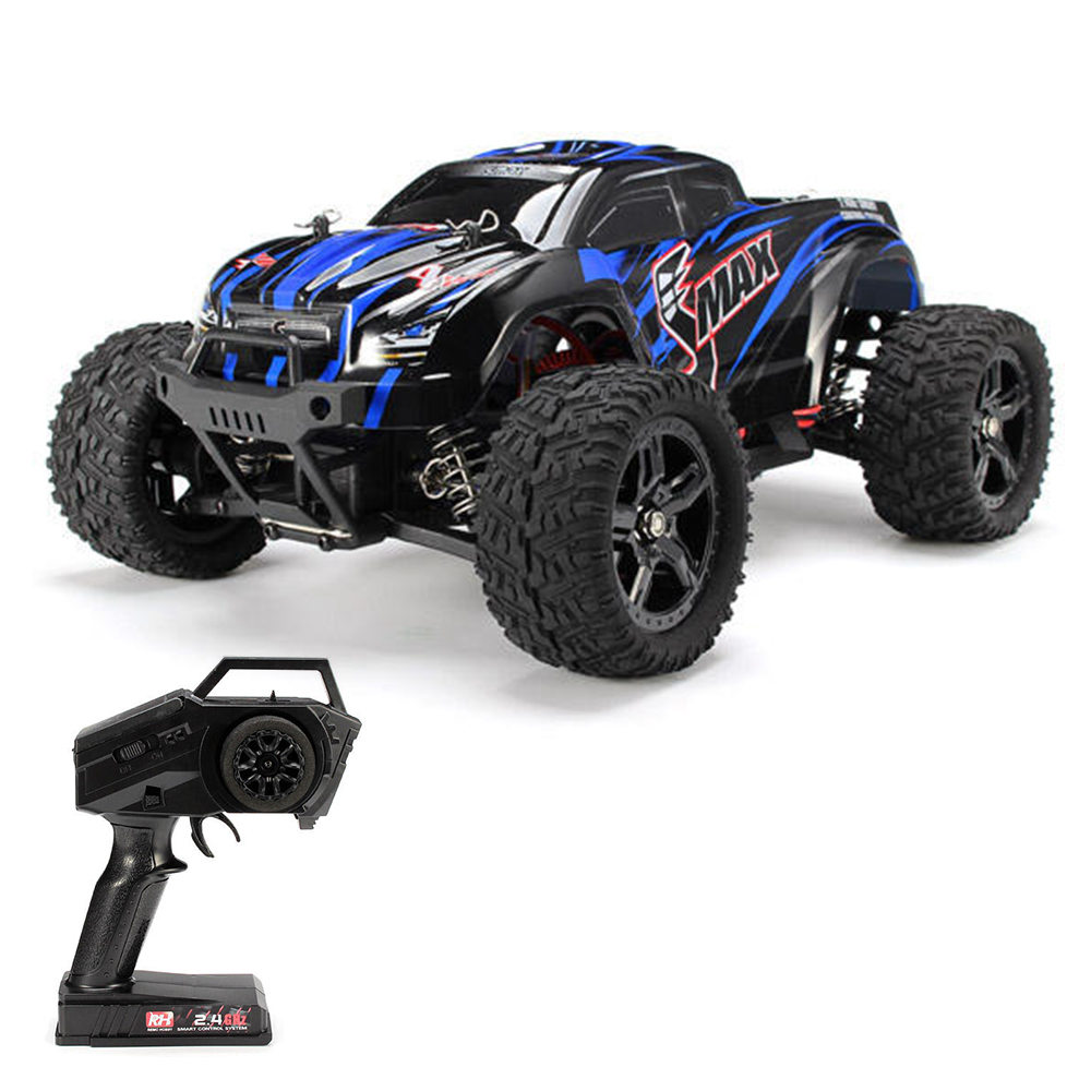 

Машина монстр трак на радиоуправлении REMO HOBBY S max RH1631 4WD 1:16 Полный привод Мощный двигатель Синяя Remo (1631blue)