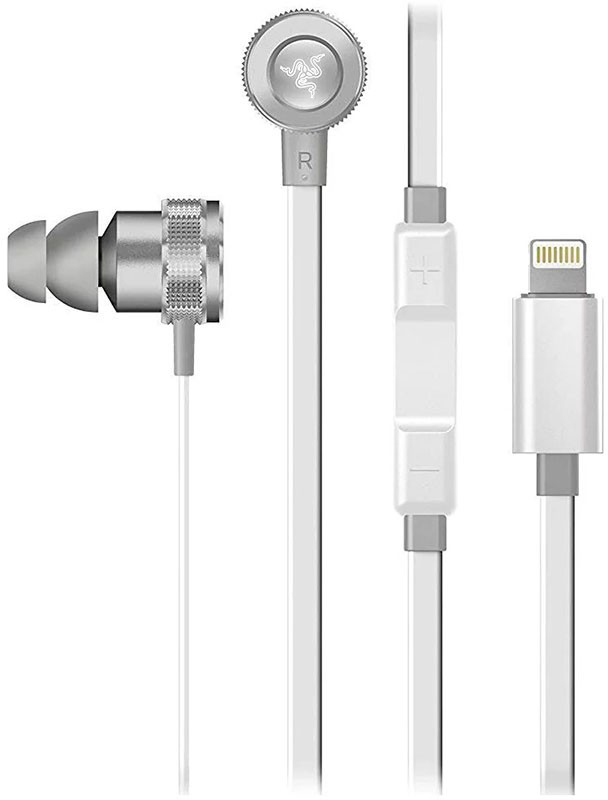 

Наушники Razer Hammerhead for IOS Mercury (RZ04-02090200-R3M1)