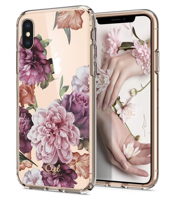 

Чехол Spigen для iPhone XS / X Ciel by CYRILL, Rose Floral