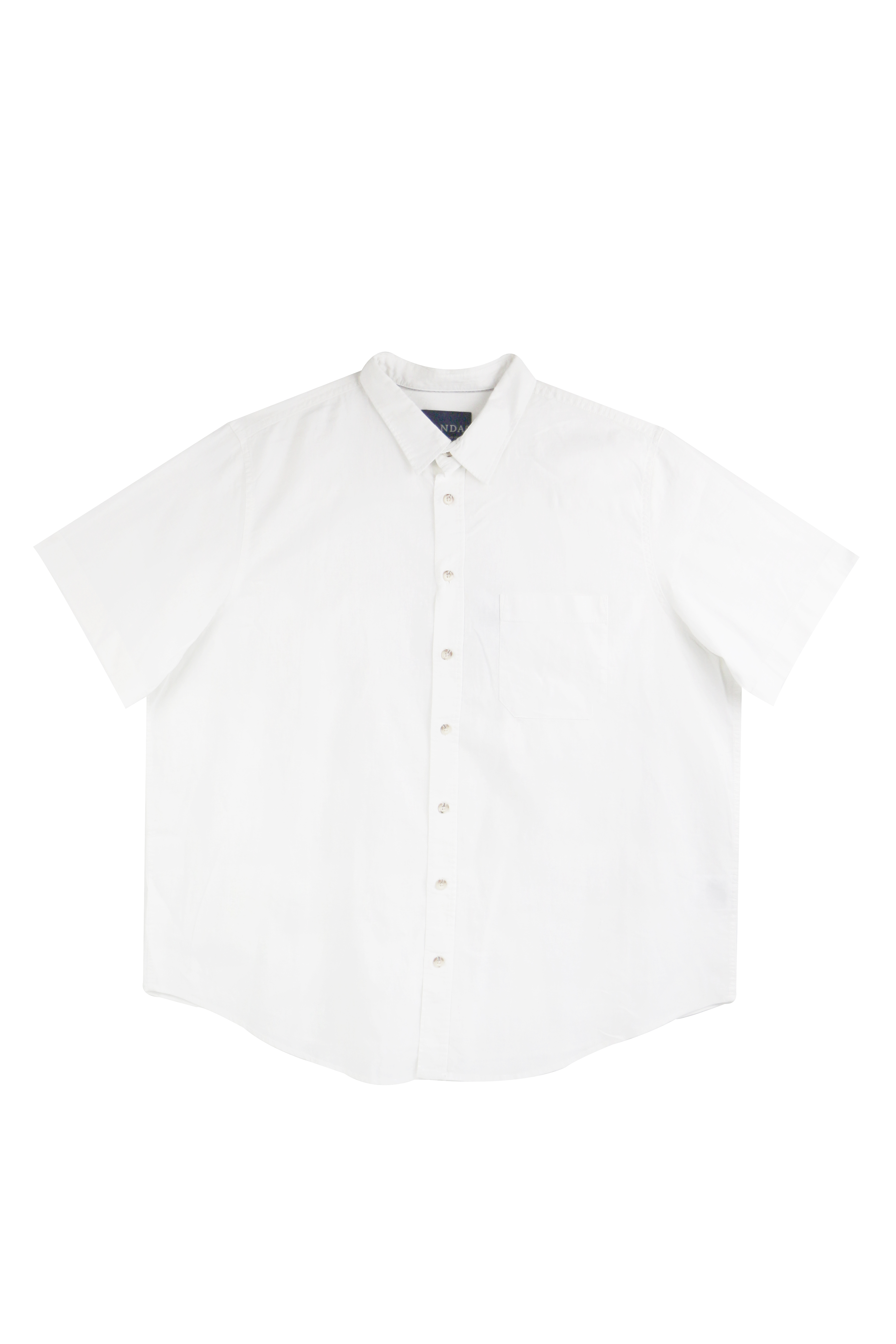 

Мужская рубашка с коротким рукавом и карманом REGULAR FIT C&A XXL(45/46) белый WE-550204