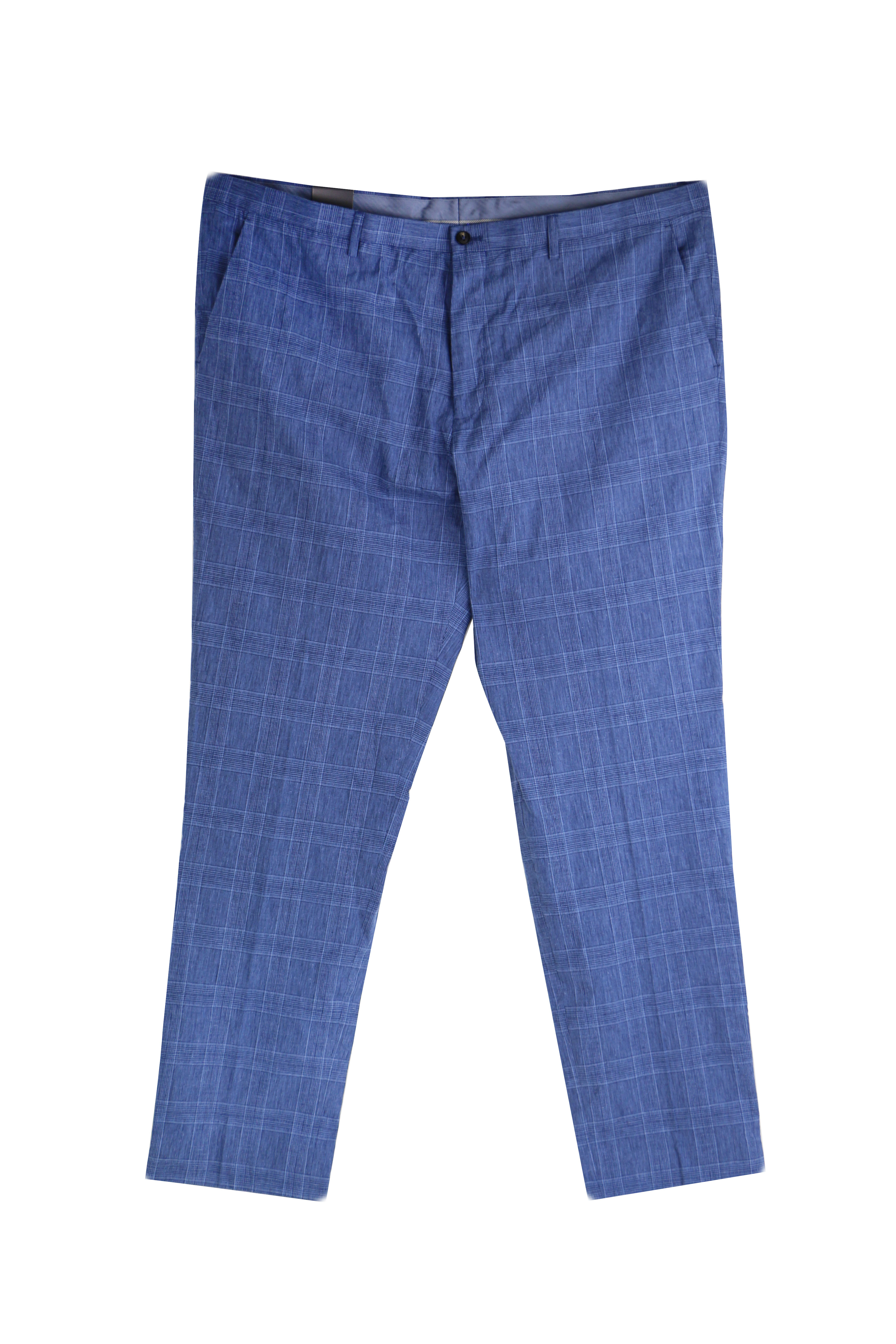 

Мужские брюки большого размера SLIM FIT C&A 60 синий-голубой WE-550304