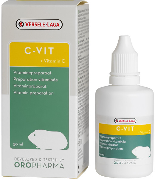 

Рідкі вітаміни для морських свинок Oropharma C-Vit 50 мл