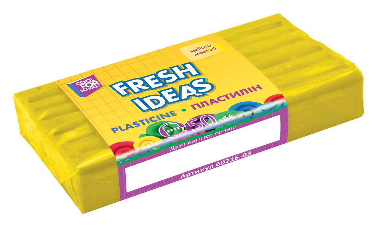 

Набор пластилина Cool For School 9 шт желтый 50 г (CF60216-05)