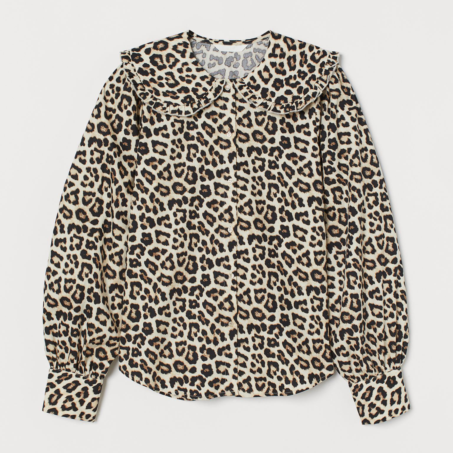 

Блузка H&M 3103-9136882 M Леопардовая