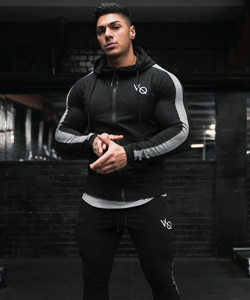 

Спортивный костюм VQH 6875  цвет черный, Спортивный костюм VQH 6875 L цвет черный
