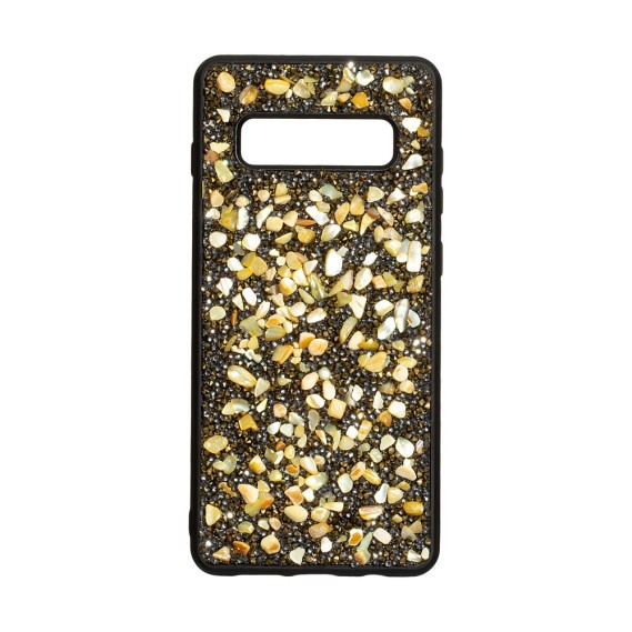 

Чехол Bling World Stone для Samsung Galaxy S10 Plus (Золотой)