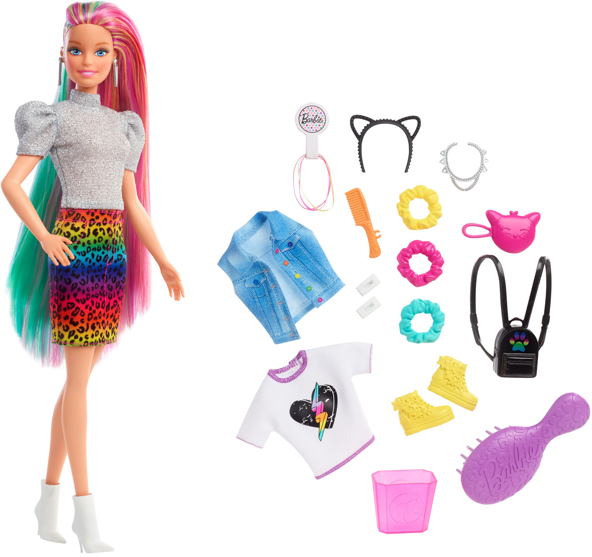 

Кукла Barbie Радужный леопард (GRN81)