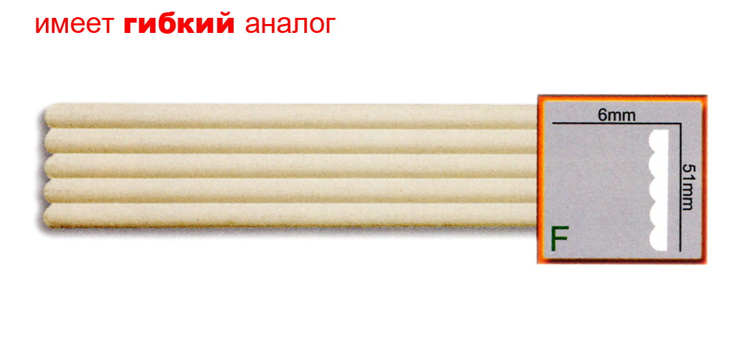 

Молдинг Gaudi CR3002 (51x6)мм