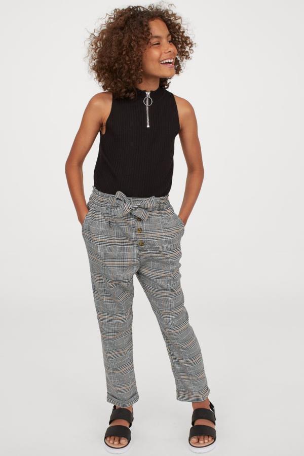 

Брюки H&M ПД12-2874 клітинка 170