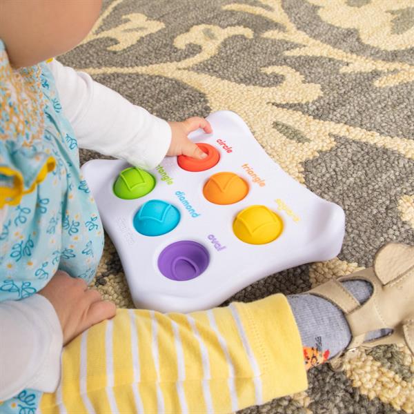 

Игрушка сенсорная Цвет Форма Название Fat Brain Toys Dimpl Duo Брайль (F208EN)
