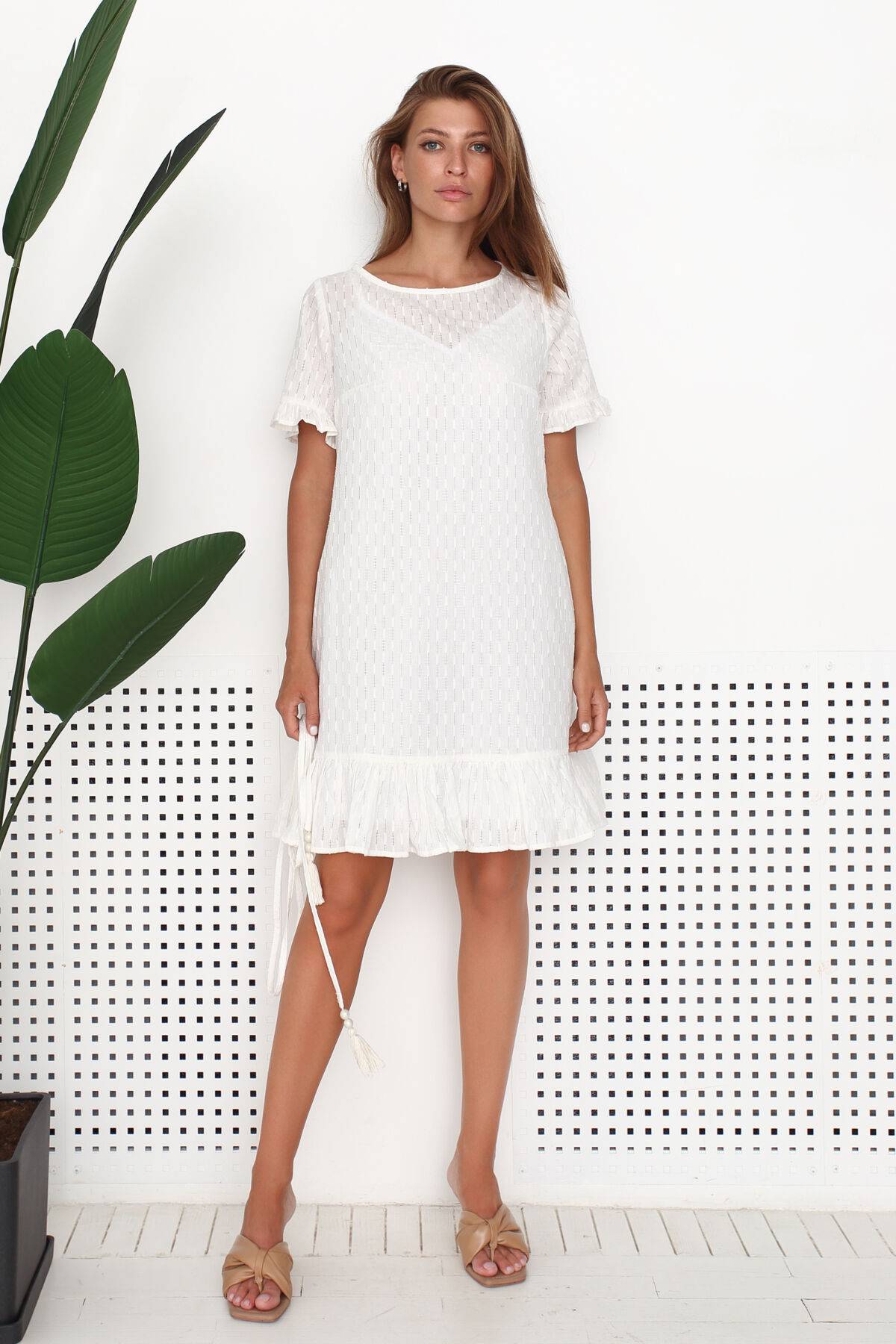 

Сукня NENKA 3201-с01 L Молочний ( 2353-L)