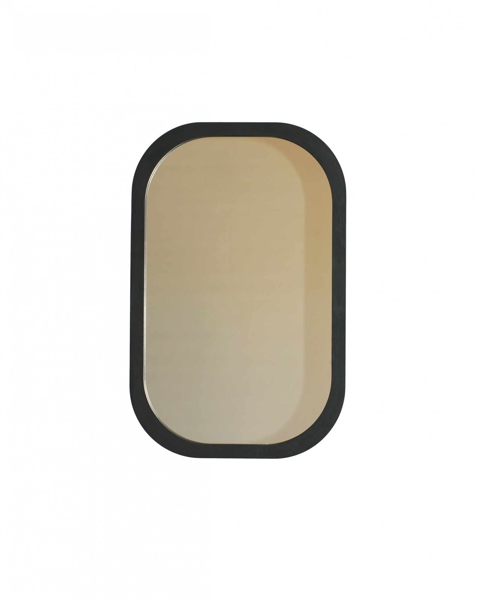 

Прямоугольное зеркало TukiTukHome 90х45 см (Скругленные углы) Черное