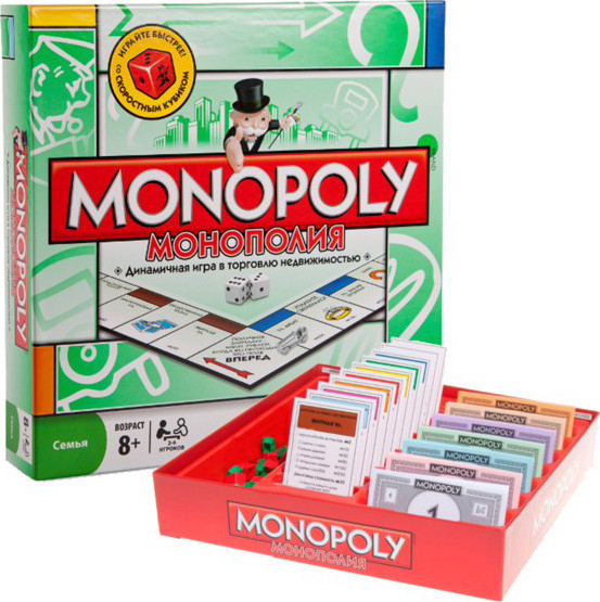 

Настольная игра Монополия Monopoly 6123