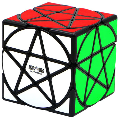 

Головоломка Пентакл QiYi Mofangge Pentacle Cube Черный пластик с цветными наклейками