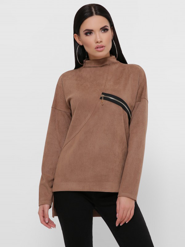 

Свитшот Fashion Up Susana KF-1811C 42 Светло-коричневый