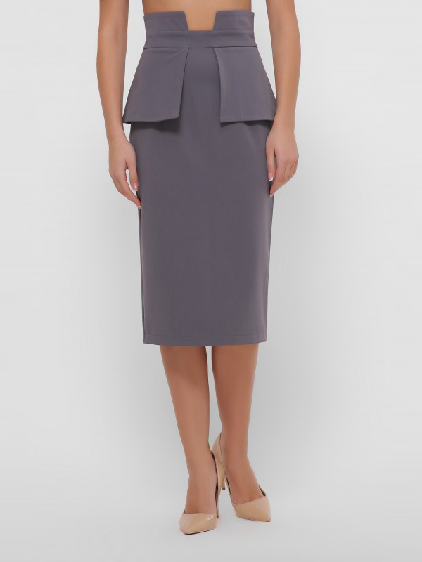 

Юбка Fashion Up YUB-1057D M (44) Серая