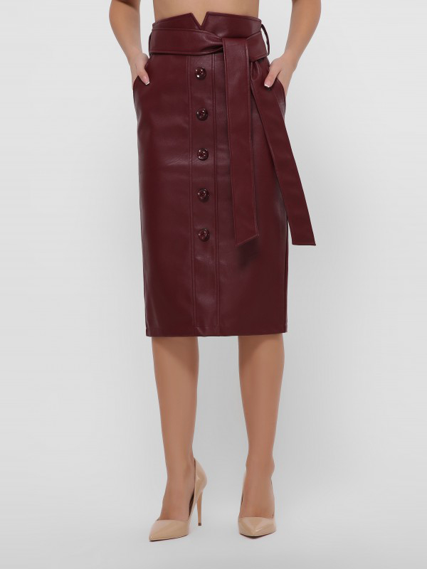 

Юбка Fashion Up YUB-1063B S (42) Бордовая