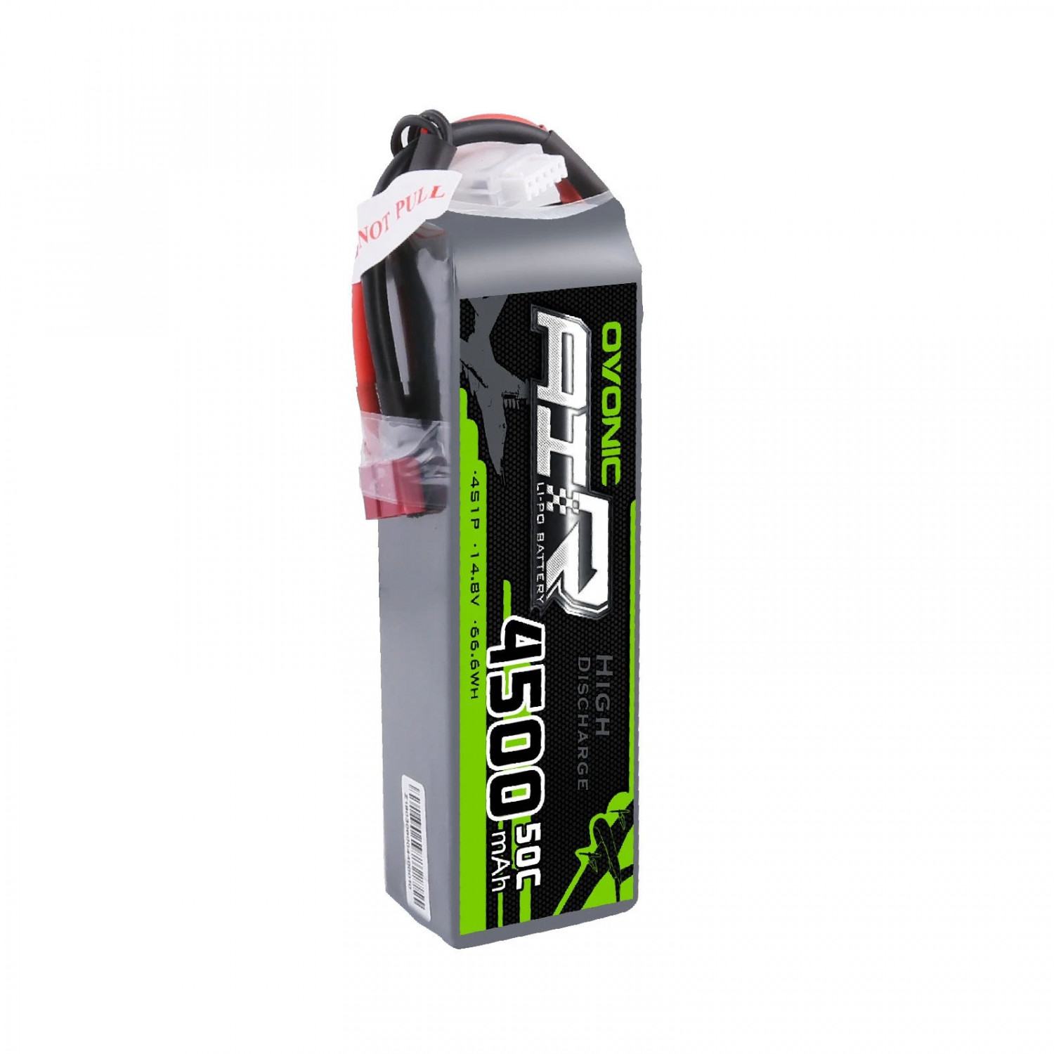 

Ovonic Li-Pol 4500mAh 4S 14.8V 50C (O-50C-4500-4S1P-T)