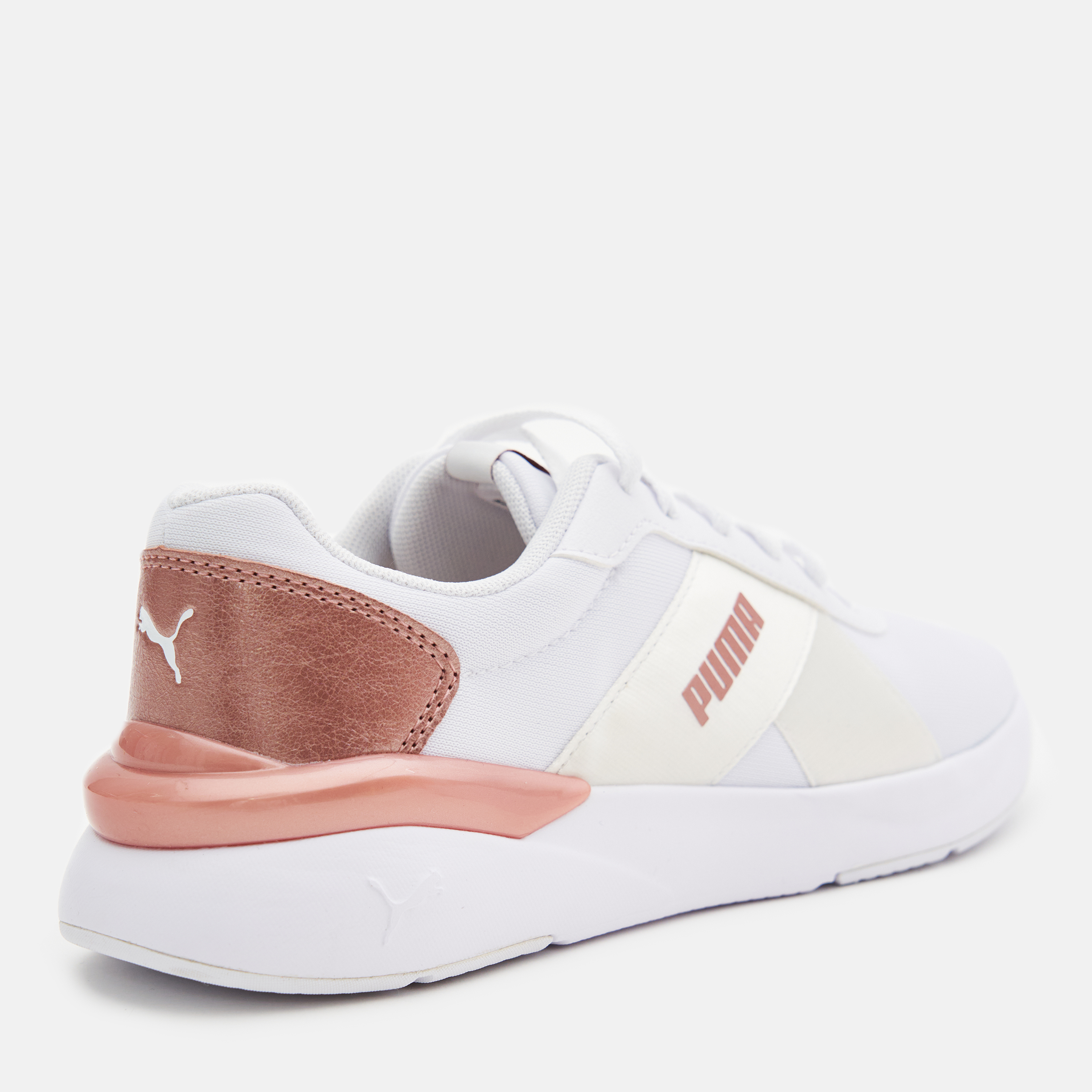 Puma basket outlet metallic rose gold