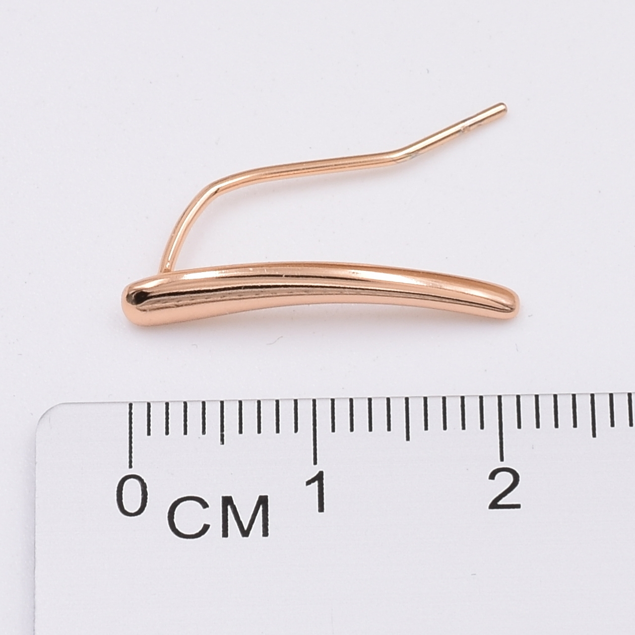 

Серьги Xuping 27842 размер 22х3 мм вес 1.6 г позолота 18К