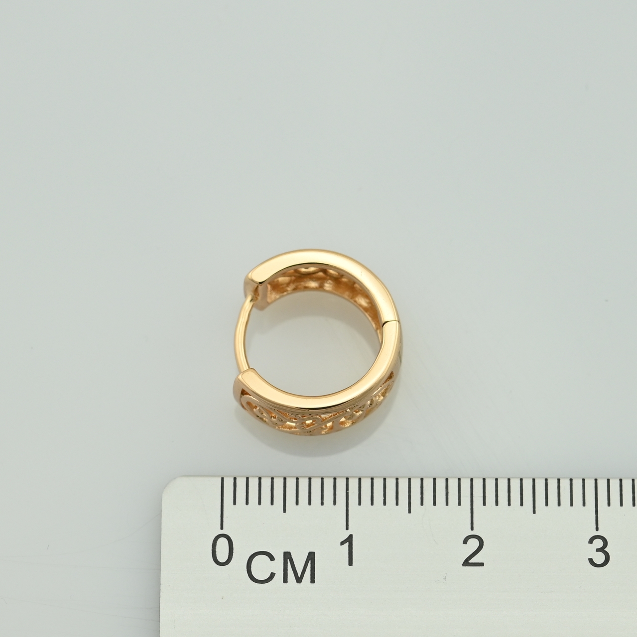 

Серьги Xuping 30247 размер 14х6 мм вес 2.9 г позолота 18К