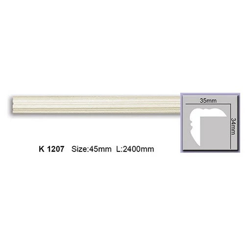 

Плинтус угловой Harmony K1207F (34х35)мм гибкий
