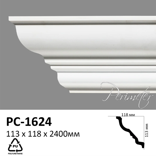 

Карниз Perimeter PC1624 (113x118)мм