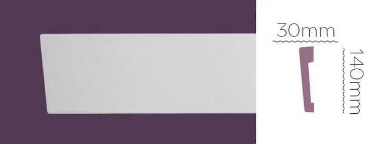 

Плинтус Home Decor 1343 (140x30)мм