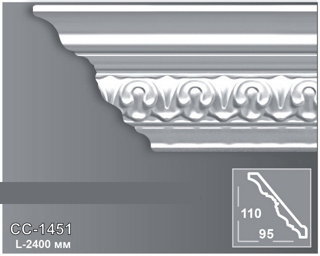 

Карниз Perimeter CC1451 (110x95)мм