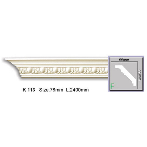 

Карниз гибкий K113F Harmony (55x55)мм