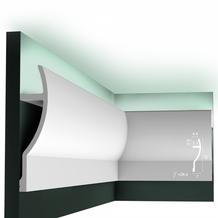 

Карниз Orac Decor C372 (280x70)мм
