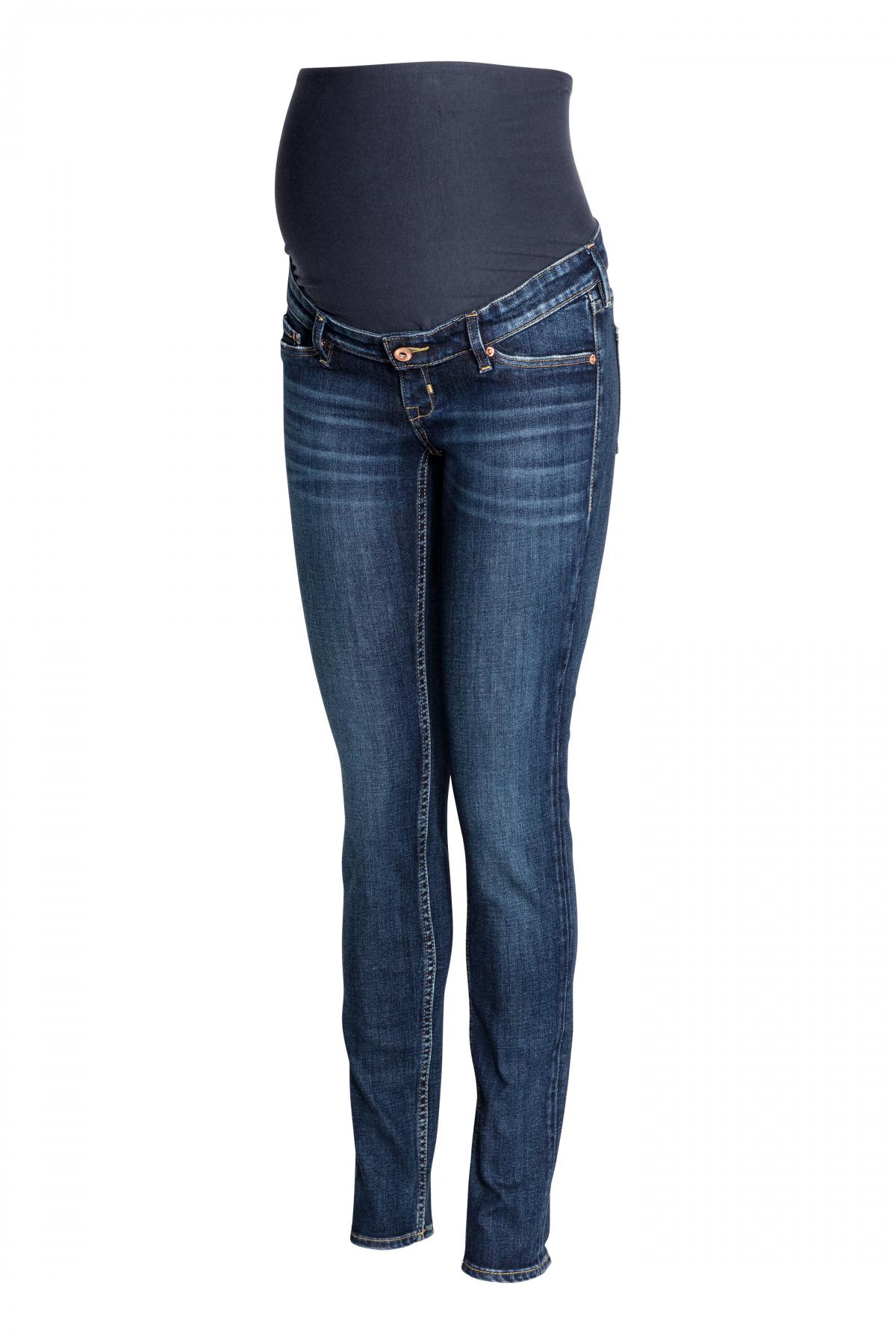 

МАМА Skinny Jeans H&M  Синий, МАМА Skinny Jeans H&M 34 Синий