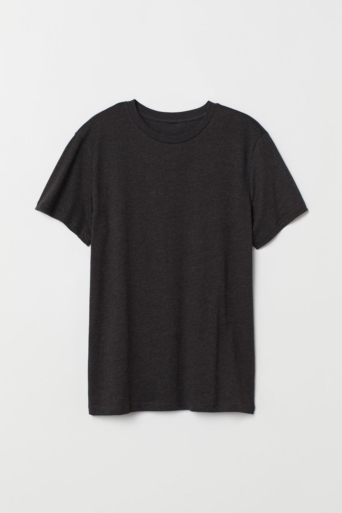 

Футболка Regular Fit H&M  Серая, Футболка Regular Fit H&M l Серая