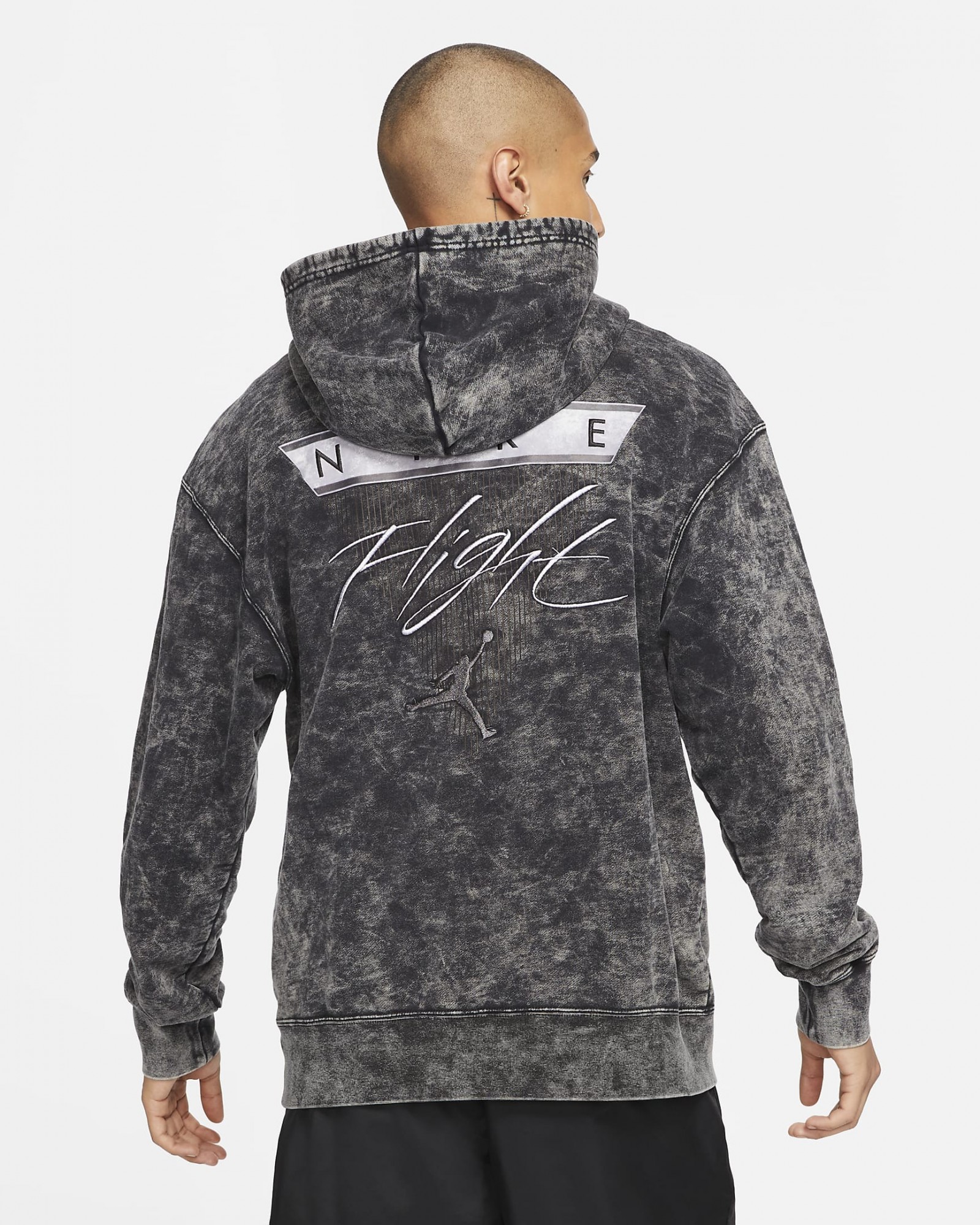 Jordan fleece best sale tape overhead hoodie