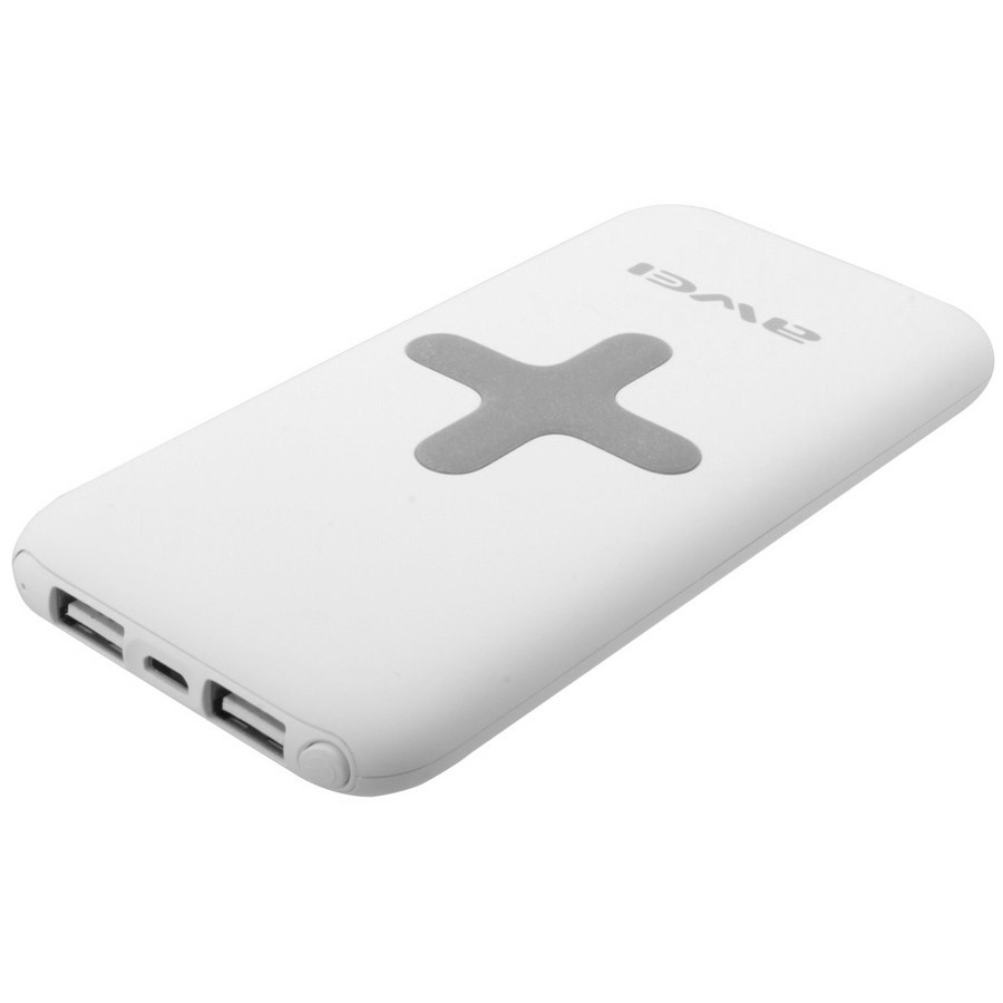 

Внешнее зарядное устройство Power Bank AWEI P98K с беспроводной зарядкой White